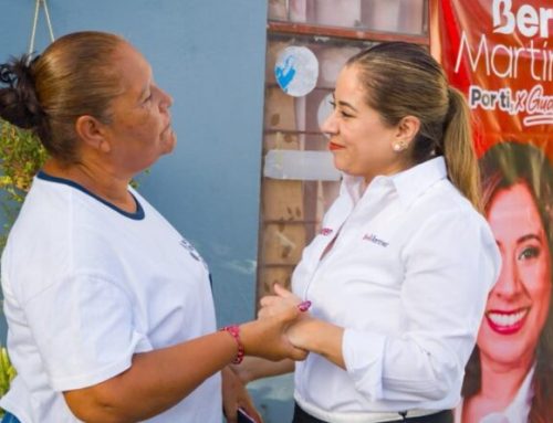 Lleva Bere Martínez su Segundo Informe a colonias de Guadalupe
